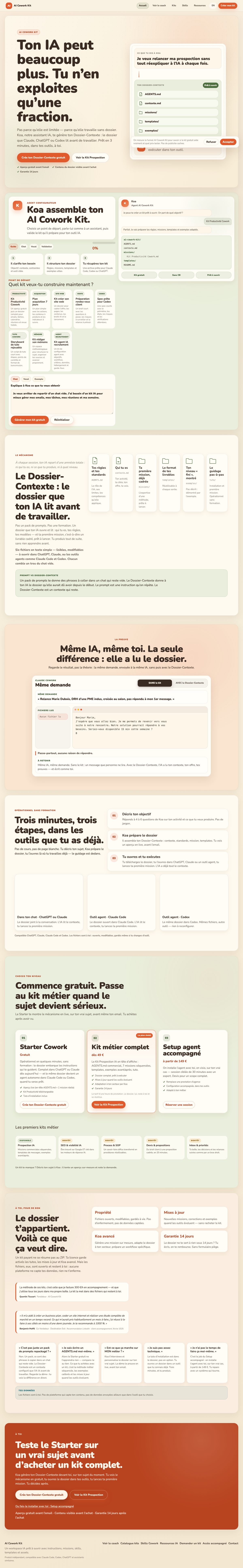 C â Chaleureux humain (V1) â desktop